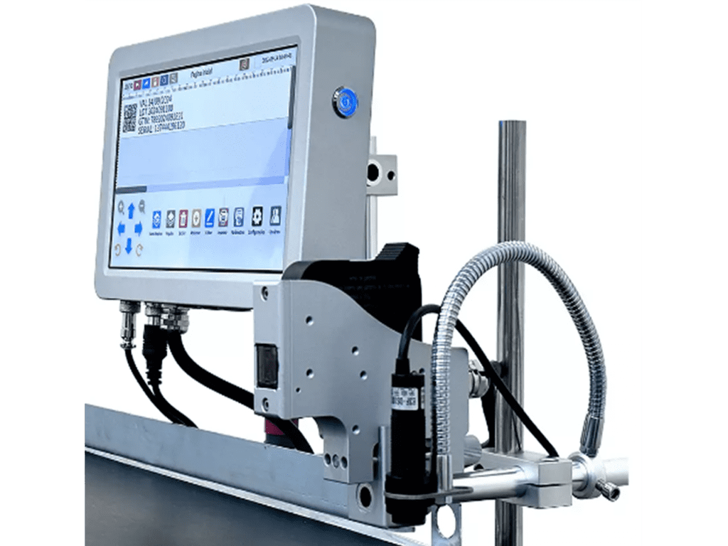 Com a função de dispensar as etiquetas e ao mesmo tempo fazer a marcação de informações finais de produto, o Dispensador de Etiquetas com Inkjet se torna um equipamento essencial para situações onde se precisa gravar lote, validade ou código de barras na parte final do processo de rotulagem.