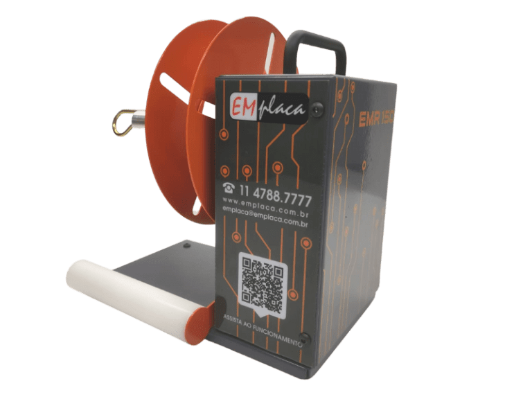 Rebobinador de Etiquetas Adesivas